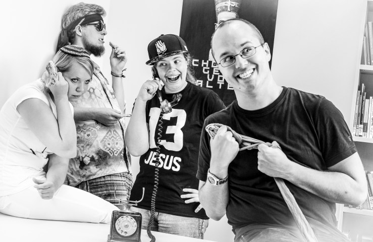 Katharina Gladisch, Victor Sudmann, Henrike Dilling und Niklas Schier (v.l.) (c) Franka Machann