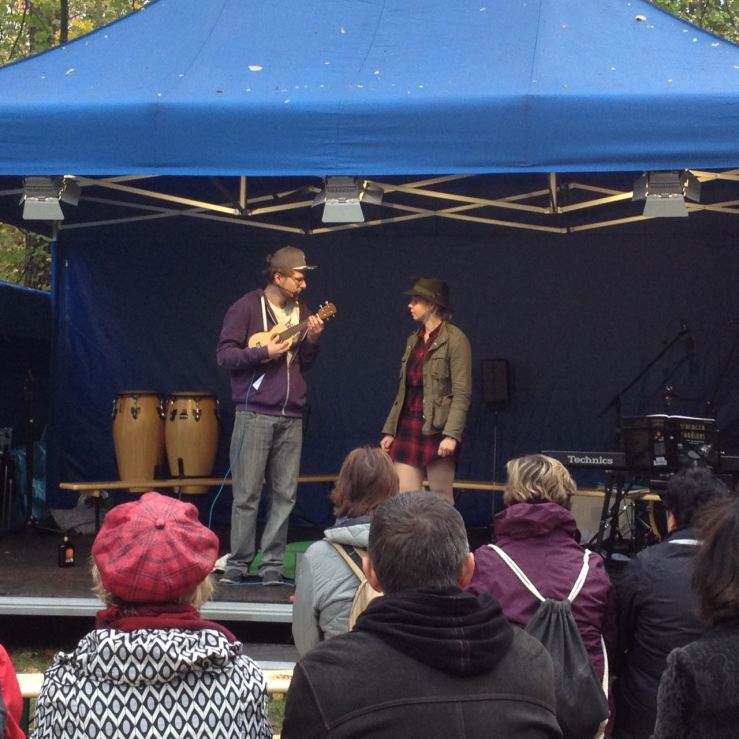 Martin, Katharina und das gespannte Publikum